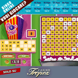 pop bingo su casinò tropez